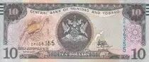 Trinidad e Tobago 10 Dollars - Bird - Arms - 2006 - P.48