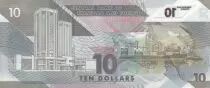 Trinidad e Tobago 10 Dollars - Birds - Harbor - Polymer - 2020 - Serial AJ