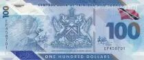 Trinidad e Tobago 100 Dollars-  Birds - Oil Rig - 2019 - Polymer - Serial EP