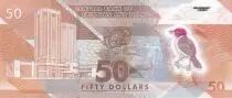 Trinidad e Tobago 50 Dollars - Birds - Serial AF - Polymer - 2020 (2021)