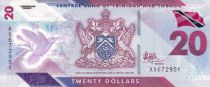Trinidad et Tobago 20 Dollar - Oiseaux - Polymer - 2020 - NEUF - P.NEW
