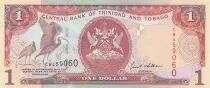 Trinidad und Tobago 1 Dollar Birds - Arms 2002 - Unc
