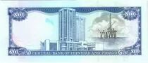 Trinidad und Tobago 100 Dollars Birds - Oil rig 2002