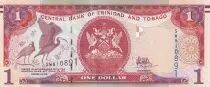 Trinidad y Tobago 1 Dollar - Birds - Arms - 2017 - P.46Ab