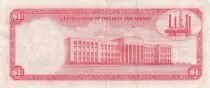 Trinidad y Tobago 1 Dollar - Elisabeth II - Bank - Serial D3 - 1969