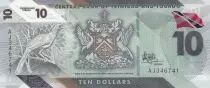 Trinidad y Tobago 10 Dollars - Birds - Polymer - 2020 - P.W62a