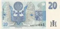 Tschechische Republik 20 Korun - King Premysl Otakar I - 1994