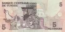 Tunesien 1 Dinar - Habib Bourguiba - 1980 - P.74