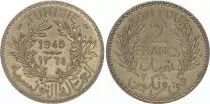 Tunesien 2 Francs Tunisia - 1945 - VF +