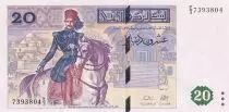 Tunesien 20 Dinars - Kheireddine El-Tounsi - Sadiki school - Serial E.3 - 1992