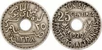 Tunesien 25 Centimes French Protectorate - 1338 (1920)