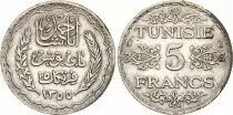 Tunesien 5 Francs French Protectorate - 1353 (1934)