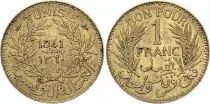 T&uacute;nez 1 Franc Chamber of Commerce - 1360 (1941)