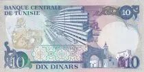 T&uacute;nez 10 Dinars - Habib Bourguiba - 1983 - P.80