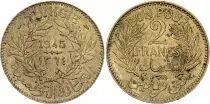 T&uacute;nez 2 Francs Chamber of Commerce - 1364 (1945)