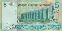 T&uacute;nez 5 Dinars - Slaheddine El Amam - Serial C.1 - 2022