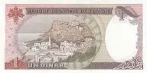 Tunisia 1 Dinar - Habib Bourguiba - 1980 - P.74