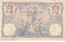 Tunisia 1000 Francs on 100 francs - Type 1892 - Serial G.4