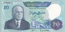Tunisia 20 Dinars - Habib Bourguiba - 1983 - P.81