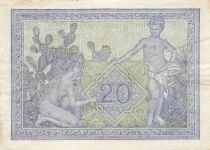 Tunisia 20 Francs - 30-03-1943 - P.17