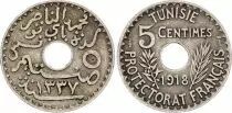 Tunisia 5 Centimes French Protectorate - 1337 (1919)