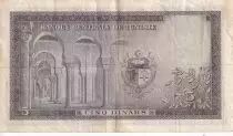 Tunisia 5 Dinars - H. Bourguiba - Bridge - ark - 1958 - Serial C.6 - P.59