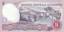 Tunisia 5 Dinars - Habib Bourguiba - 1983 - P.79