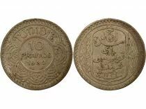 Tunisia French Protectorate, Ahmad II - 10 Silver Francs - 1930 Paris