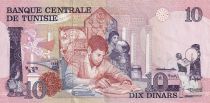 Tunisie 10 Dinars - Habib Bourguiba - 1973 - TTB+ - P.72