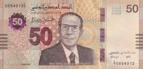 Tunisie 50 Dinars - Hedi Nouira - 2022 - P.NEW