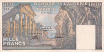 Tunisie 5000 Francs Temples romains - Neptune - 12-09-1950 - Série F.155