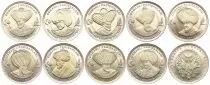 Turchia 1 Lira - Set of 9 Coins - 2024