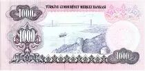 Turchia 1000 Lira, President  Ataturk - Bosphorus - ND 1970 - P. 191
