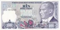 Turchia 1000 Turk Lirasi - Pdt Ataturk - ND (1986) - Serial I - P.196