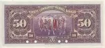 Turchia 50 Lira Pres. L. Inonu - 1942