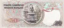 Turchia 50 Turk Lirasi - Pdt Ataturk - ND (1976) - Serial I - P.188