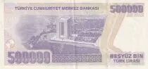 Turchia 500000 Turk Lirasi - Pdt Ataturk - ND (1998) - Serial K - P.212