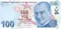 T�rkei 100 Yeni Turk Lirasi Turk Lirasi, Pdt Ataturk - Buhurizade Mustafa Efend