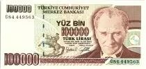 T�rkei 100000 Lira, Pr�sident  Ataturk - Children\'s - 1997 - P. 206