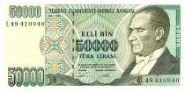 T�rkei 50 000 Lira 1995 - Mustafa Kemal Atat�rk
