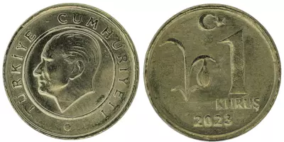 Turkey 1 Kurus Mustafa Kemal Atat�rk - 2023