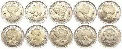 Turkey 1 Lira - Set of 9 Coins - 2024