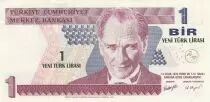 Turkey 1 Lirasi - Mustafa Kemal Atatürk - 2005