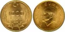 Turkey 1000 Lira - 1996