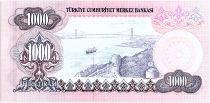 Turkey 1000 Lira, President  Ataturk - Bosphorus - ND 1970 - P. 191