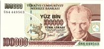 Turkey 100000 Lira, Président  Ataturk - Children\'s - 1997 - P. 206