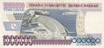 Turkey 1000000 Turk Lirasi - Pdt Ataturk - ND (2002) - Serial B - P.213
