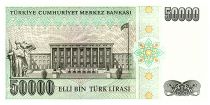 Turkey 50 000 Lira 1995 - Mustafa Kemal Atatürk