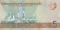 Turkmenistan 1 Manat - Sultan Sanjar Turkmen  - 25th anniversary of neutrality - 2020 - UNC - P.NEW