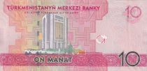 Turkmenistan 10 Manat - Magtymguly Pyragy  - 25th anniversary of neutrality - 2020 - UNC - P.NEW